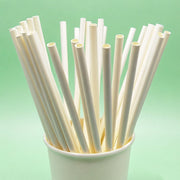 白紙長飲管 240 × 6mm