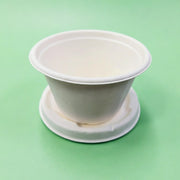 植物纖維碗+碗蓋 18oz