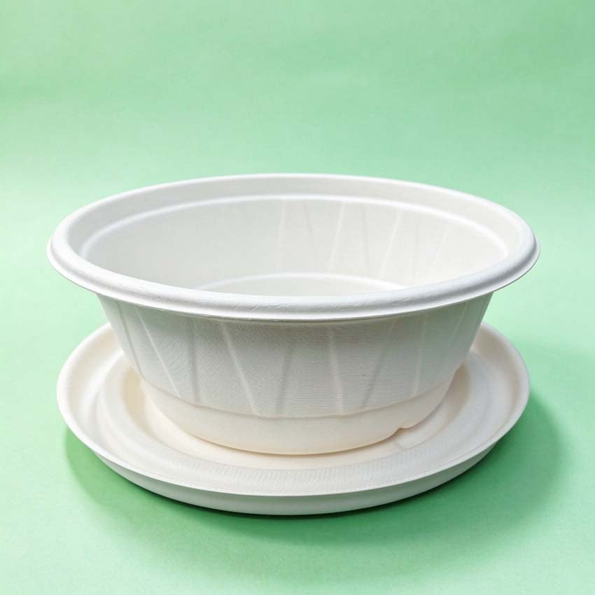 EP-5280Z 植物纖維碗+碗蓋 28oz