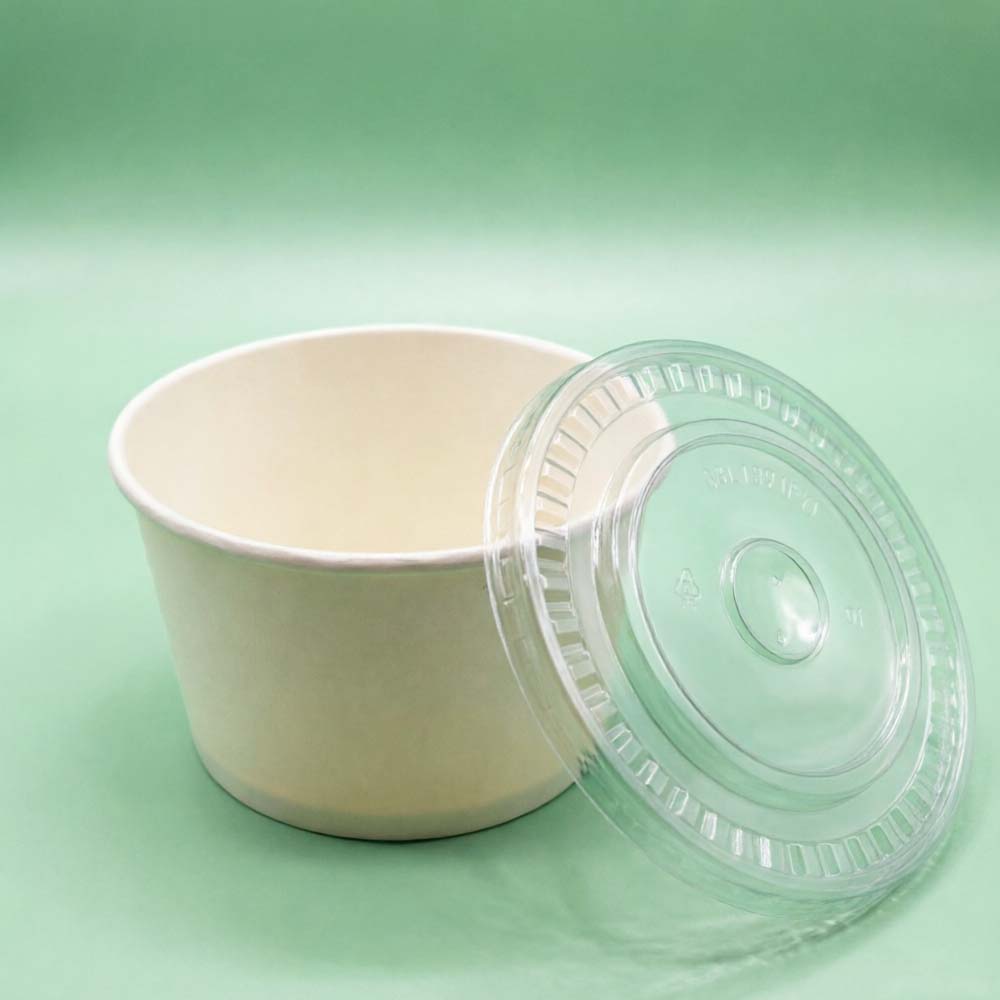 KS-166AB  紙碗+蓋 29oz