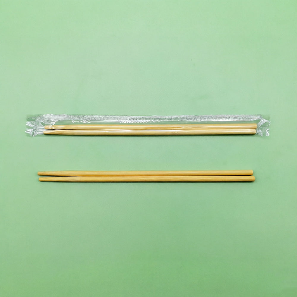 膠套竹筷 9寸× 6mm