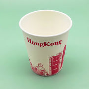 香港景圖案紙杯 6oz