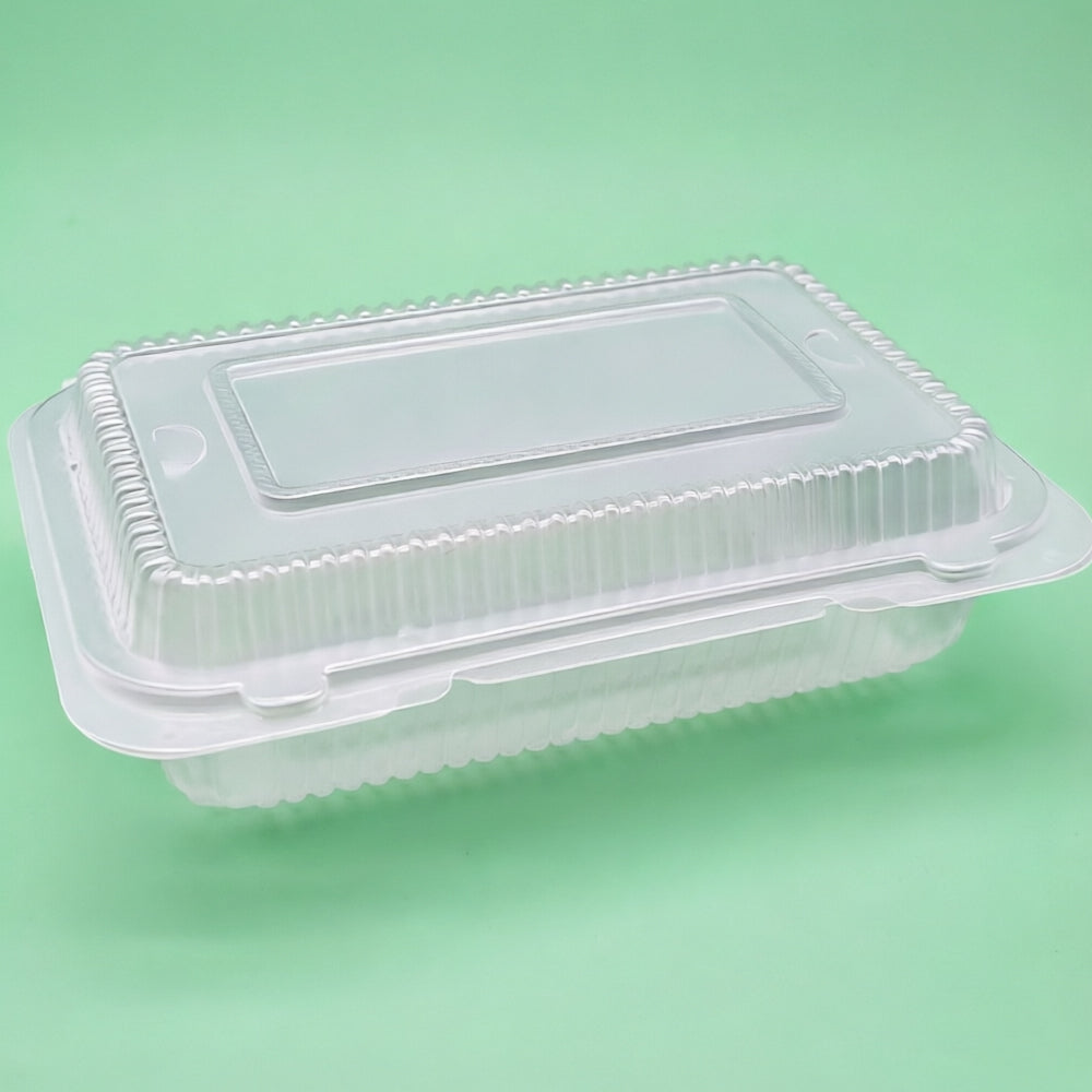 PP Clear Hinged Container 30oz -103