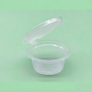 Hinged Lid Sauce Cup 0.5oz