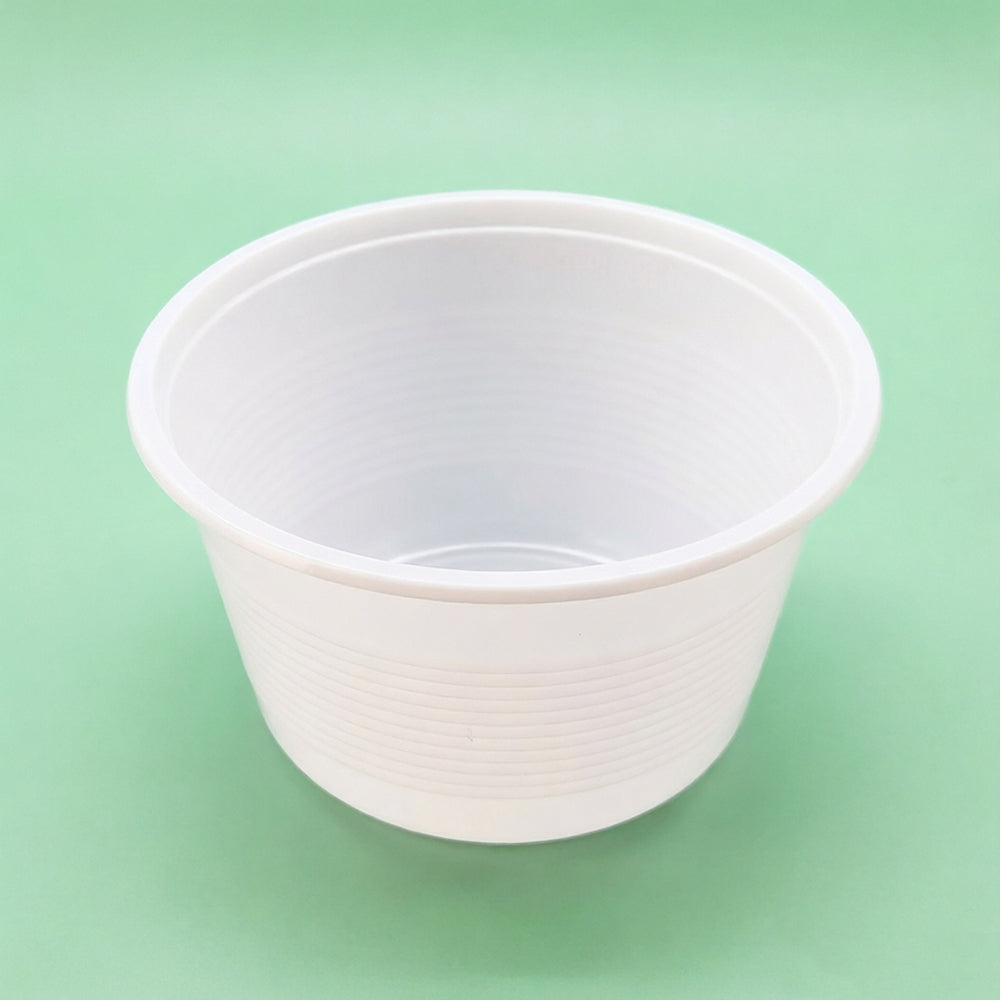 PP 白色有紋碗 26oz