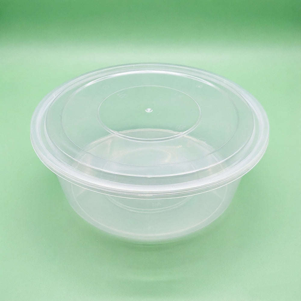PP 大圓盆+蓋 2500ml