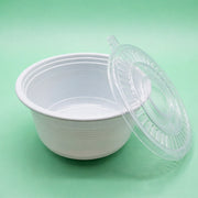 PP 白色碗+蓋 33oz