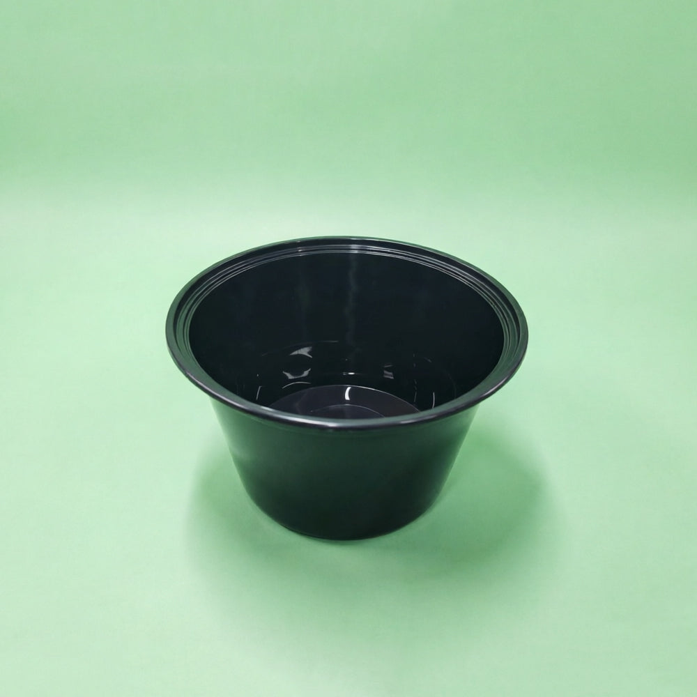 PP black bowl 43oz