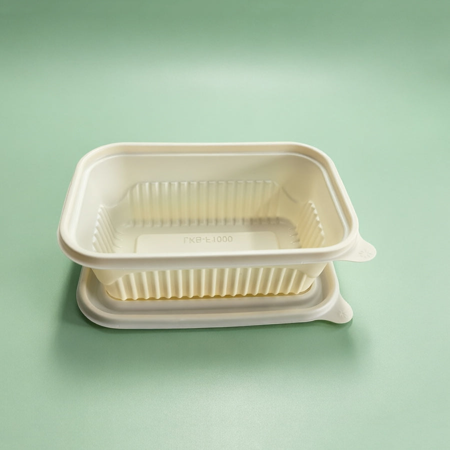 KS-603AB Corn Starch Lunch Box with Lids 1000ml
